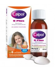 Calpol 6 Plus 250 mg/5 ml, zawiesina doustna - 100 ml - zoom
