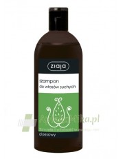 ZIAJA Aloesowy szampon do włosów suchych - 500 ml - zoom