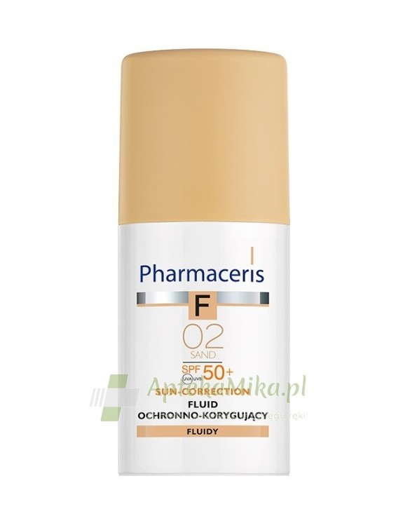 Pharmaceris F SUN-CORRECTION Fluid ochronno-korygujący 02 SAND SPF50+ 30 ml