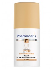 Pharmaceris F SUN-CORRECTION Fluid ochronno-korygujący 01 IVORY SPF 50+ 30 ml