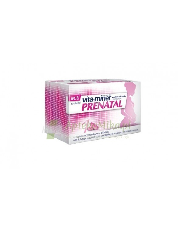 Acti Vita-miner Prenatal - 60 tabletek
