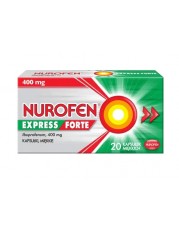 Nurofen Express Forte 400 mg - 20 kapsułek