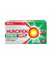 Nurofen Express Forte 400 mg - 10 kapsułek - zoom