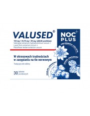 Valused Noc Plus - 30 tabletek powlekanych - miniaturka zdjęcia produktu