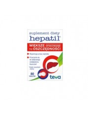 Hepatil - 80 tabletek