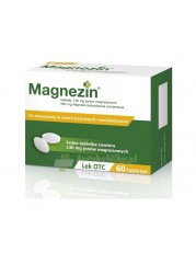 Magnezin 500 (130 mg jonów magnezowych) - 60 tabletek - zoom
