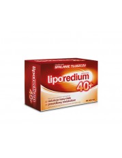 Liporedium 40+, 60 tabletek - miniaturka zdjęcia produktu