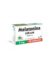 Melatonina 5 mg LEK-AM - 60 tabletek