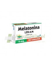 Melatonina 5 mg LEK-AM - 60 tabletek - zoom