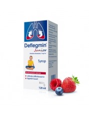 Deflegmin Junior 15 mg/5 ml, syrop - 120 ml - miniaturka zdjęcia produktu