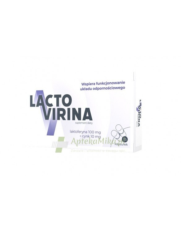 Lactovirina - 15 kapsułek