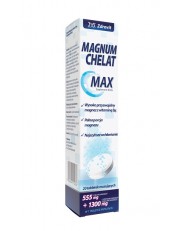 Zdrovit Magnum Chelat Max - 20 tabletek musujących
