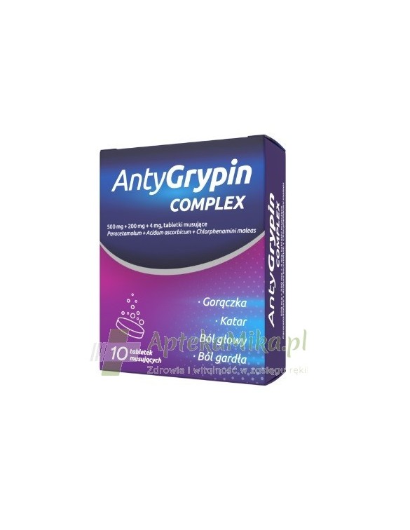 AntyGrypin Complex - 10 tabletek musujących