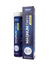 Magnum forte cytrynian - 20 tabletek musujących - miniaturka zdjęcia produktu