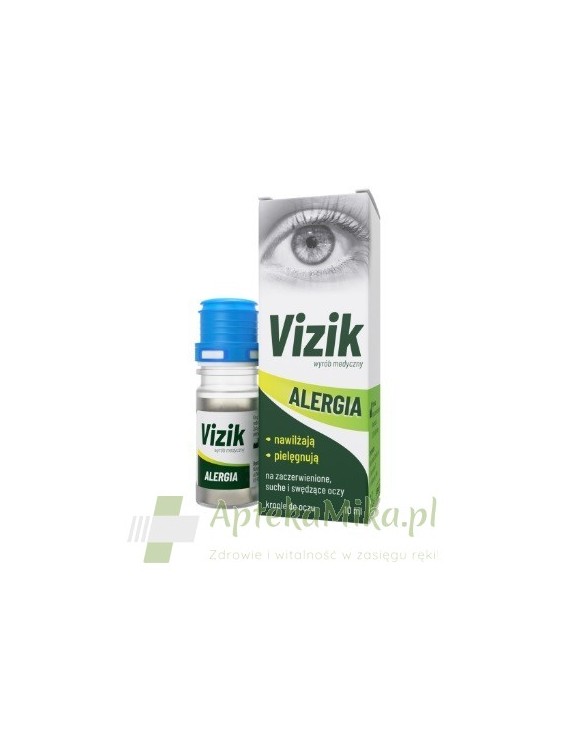 Vizik Alergia, krople na zaczerwienione i swędzące oczy - 10 ml