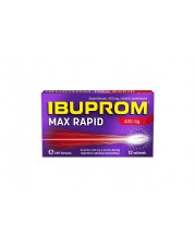 Ibuprom Max Rapid 400 mg - 12 tabletek - miniaturka zdjęcia produktu