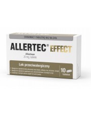 Allertec Effect 20 mg - 10 tabletek - miniaturka zdjęcia produktu