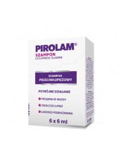 PIROLAM A+E Szampon przeciwłupieżowy - 6 saszetek
