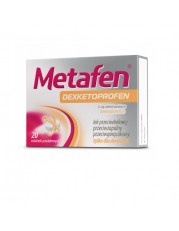 Metafen Dexketoprofen - 20 tabletek - miniaturka zdjęcia produktu