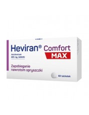 Heviran Comfort MAX 400 mg - 60 tabletek - miniaturka zdjęcia produktu