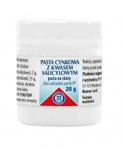 Pasta cynkowa z kwasem salicylowym HASCO-LEK - 20 g - miniaturka zdjęcia produktu
