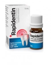 Rapidentin 1 ml/ml, płyn stomatologiczny - 5 ml - miniaturka zdjęcia produktu