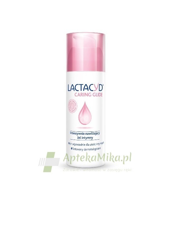 Lactacyd Caring Glide, intensywnie nawilżający żel intymny - 50 ml
