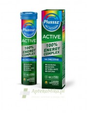Plusssz Active 100% Energy Complex - 20 tabletek musujących - zoom