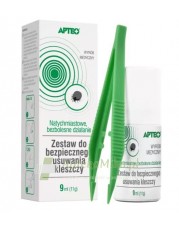 Zestaw do bezpiecznego usuwania kleszczy APTEO spray - 9 ml - zoom