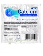 APTEO Calcium bezsmakowe - 12 tabletek musujących - zoom