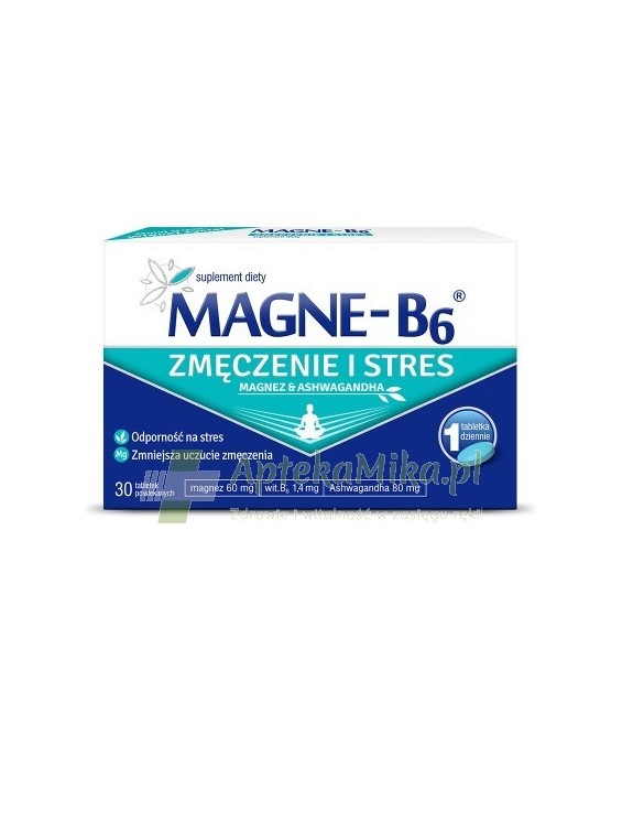 Magne B6 zmęczenie i stres - 30 tabletek