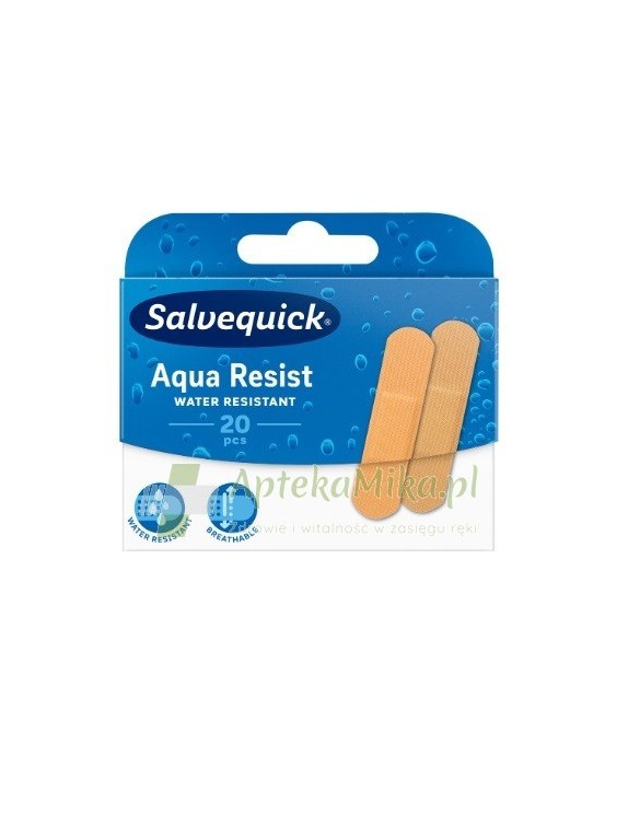 Plastry SALVEQUICK Aqua resist - 20 plastrów