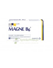 Magne B6 0,048g Mg2++5mg - 60 tabletek powlekanych - zoom