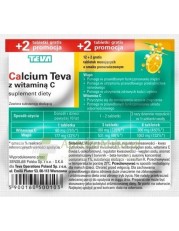 Calcium z witaminą C - 14 tabletek musujących - zoom