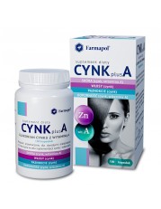 Cynk Plus A - 100 kapsułek - miniaturka zdjęcia produktu