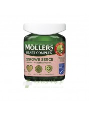Mollers Serce z kwasem Omega 3 - 60 kapsułek - Tran na wsparcie pracy serca - tabletki z tranem bogatym w kwasy ALA i Omega-3 - zoom