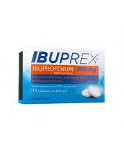 Ibuprex 200 mg - 10 tabletek powlekanych - miniaturka zdjęcia produktu