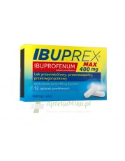 Ibuprex Max 400 mg - 12 tabletek powlekanych - zoom