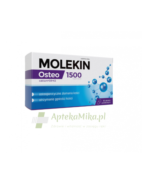 Molekin Osteo - 60 tabletek powlekanych