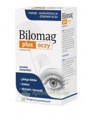 Bilomag Plus Oczy - 75 tabletek powlekanych - zoom