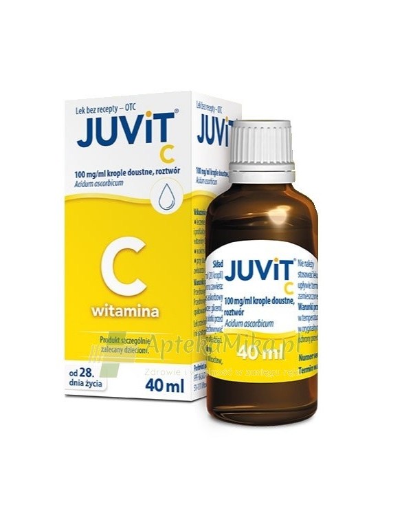 Juvit C 0,1 g/ml krople doustne - 40 ml