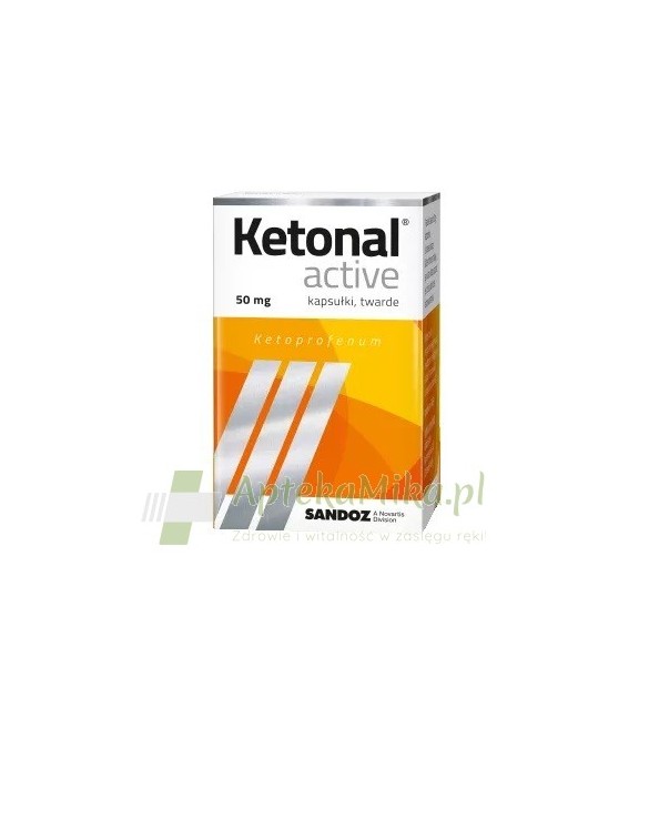Ketonal Active 50 mg - 30 kapsułek