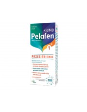 Pelafen Kid MD Przeziębienie, syrop dla dzieci powyżej 1 roku życia i dorosłych, smak malinowy - 100 ml