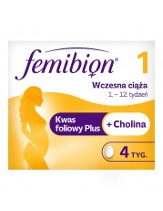 Femibion 1 Wczesna ciąża - 28 tabletek - miniaturka zdjęcia produktu