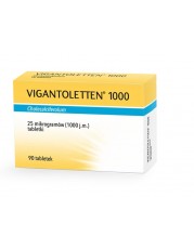 Vigantoletten 1000 j.m. - 90 tabletek - miniaturka zdjęcia produktu