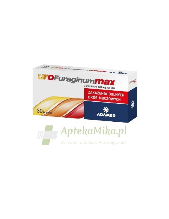 UroFuraginum Max 100 mg - 30 tabletek