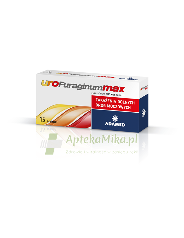 UroFuraginum Max 100 mg - 15 tabletek