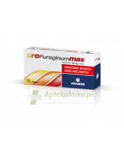 UroFuraginum Max 100 mg - 15 tabletek - zoom