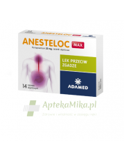 Anesteloc Max 20 mg - 14 tabletek dojelitowych - zoom