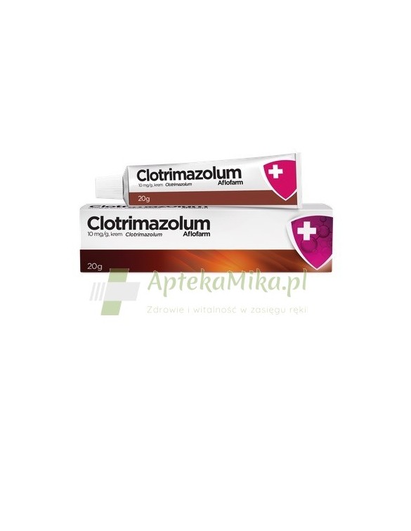 Clotrimazolum 0,01 g/g Aflofarm krem - 20 g